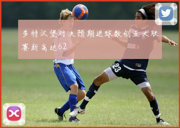 多特汉堡对决预期进球数创五大联赛新高达62
